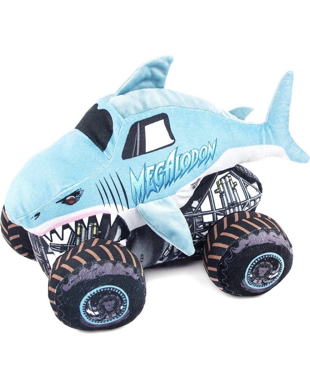 Monster Jam Megalodon Shark Plush Pillow Buddy - 16-Inch  New